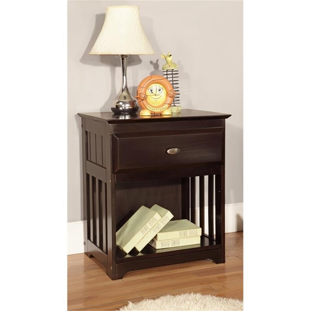 American Furniture Classics 82960KD Night Stand, Dark Espresso